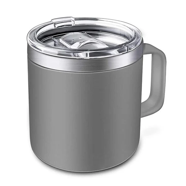 450 ml-ko hutsean isolatutako edalontzia heldulekuarekin