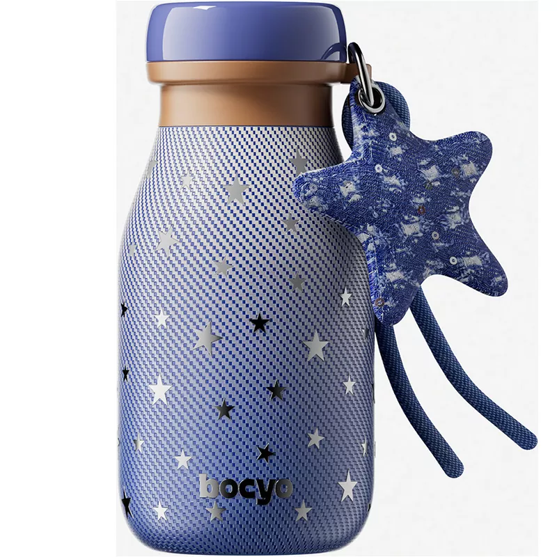 Fashion Stainless Seel isolatutako haurrentzako ur botila